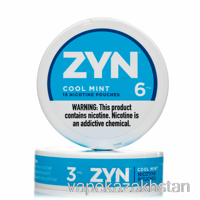 Vape Kazakhstan ZYN Nicotine Pouches - COOL MINT 3mg (5-PACK)